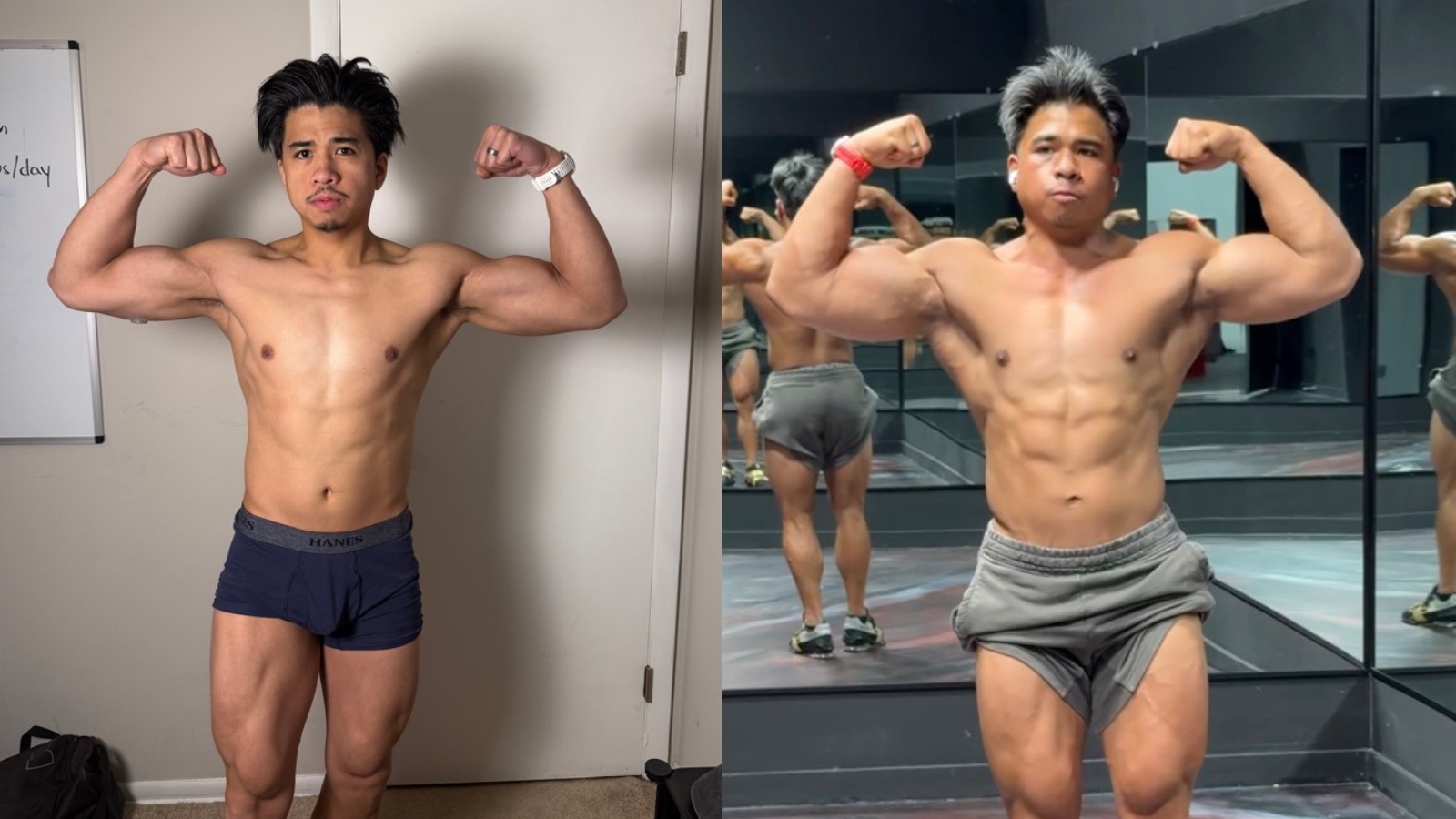 Dr. Peralta's own one-year transformation